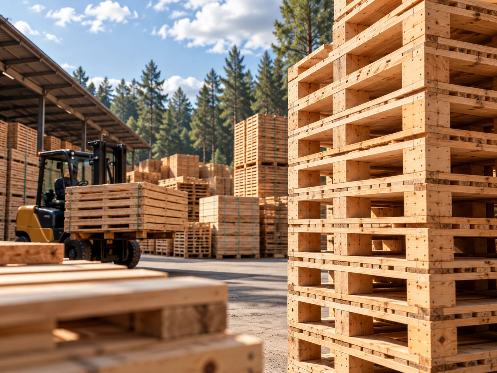 Paletas para carga de Inversiones STD Supply